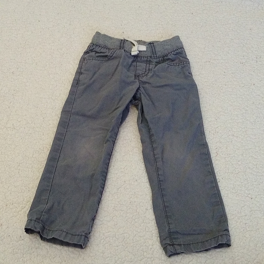 Carter's Boys 2T gray cotton pants